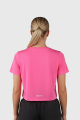 Women Crop Top Pink