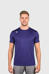 Iron Lift T Shirt Deep Blue