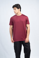 Iron Lift T-Shirt Burgundy