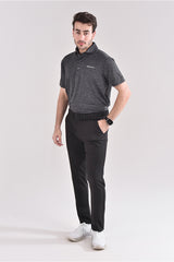 Moderno Cationic Grey Golf Polo