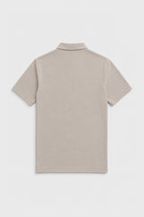 BARI MEN GOLF POLO WARM GREY