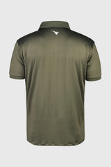 Moderno Knit oilive green Golf Polo