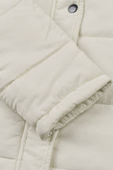 Beige Puffer Jacket