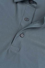 BARI MEN GOLF POLO SLATE GREY