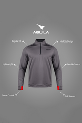 Calido Melange Dark Grey Midlayer