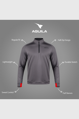 Calido Melange Dark Grey Midlayer