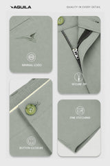 AREZZO GOLF SHORT MOSS GREY