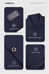 MEN CO-ORD SET PACK OF 3 - NAVY
