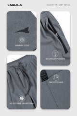 PRO GYM SHORT STONE GREY