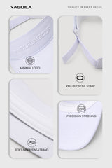 GOLF VISOR CAP WHITE