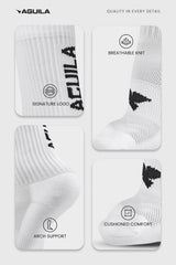 AGUILA LONG SOCKS WHITE