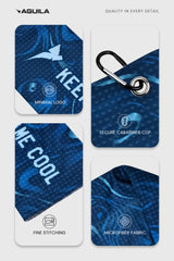 GOLF TOWEL OCEAN BLUE