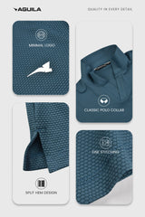 CLASSIC V GOLF POLO TEAL