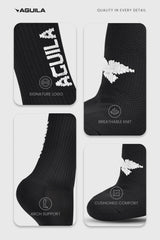 AGUILA LONG SOCKS BLACK