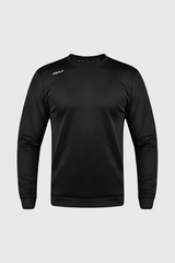 CozyCrest Black Sweat Shirt