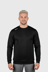 CozyCrest Black Sweat Shirt