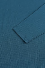 MEN'S LONG SLEEVE T-SHIRT TEAL