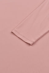 WOMEN GYM LONGSLEEVE SHIRT DUSTY ROSE