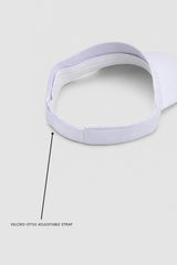 GOLF VISOR CAP WHITE