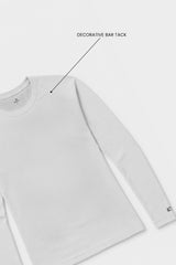 Hyper-Breathable Performance Long Sleeve Shirt White
