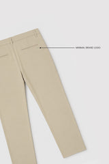 GOLF PANT ALMOND BEIGE-AD
