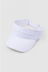 GOLF VISOR CAP WHITE