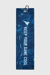 GOLF TOWEL OCEAN BLUE