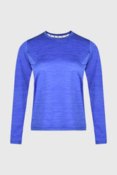 WOMEN LONGSLEEVE SHIRT ROYAL BLUE