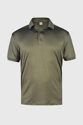 Moderno Knit oilive green Golf Polo