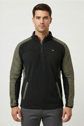 SCOUT MIDLAYER BLACK / ARMY GREEN