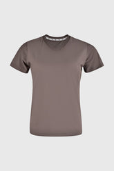 WOMEN PULSEFIT GYM T-SHIRT MAUVA