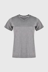 POWER FEMME T-SHIRT LIGHT GREY