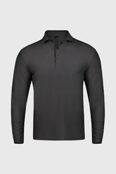 BARI LS GOLF POLO DARK GREY