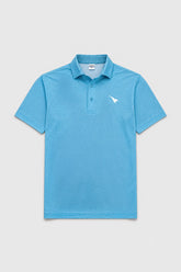 SWIFT MEN GOLF POLO CYAN
