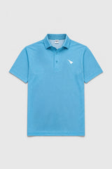 SWIFT MEN GOLF POLO CYAN