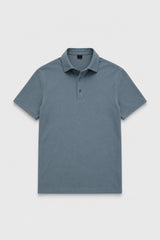 BARI MEN GOLF POLO SLATE GREY