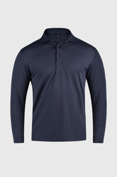 MIDNIGHT MEN LS GOLF POLO