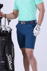 GOLF SHORTS GIBRALTER BLUE-AD