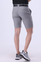 GOLF SHORTS SILVER GREY MELANGE