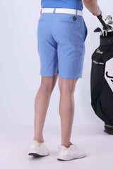 GOLF SHORTS SKY MELANGE