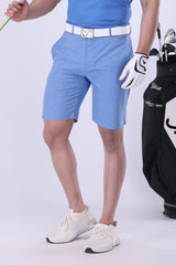GOLF SHORTS SKY MELANGE