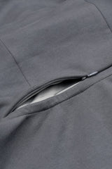 AGUILA TRAVEL AIR BAG HOODIE DARK GREY
