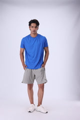 Iron Lift T Shirt Cobalt