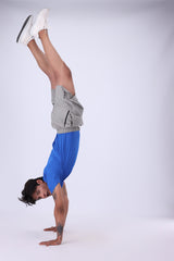 Iron Lift T Shirt Cobalt