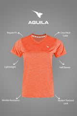 POWER FEMME T-SHIRT ORANGE