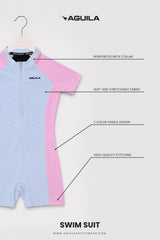 Girls DOLPHIN DAZZLE LIGHT BLUE/PINK
