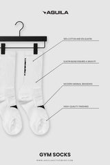 AGUILA LONG SOCKS WHITE