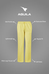WOMEN BAGGY PANT LEMON