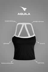 AGUILA FLEX TANK TOP BLACK