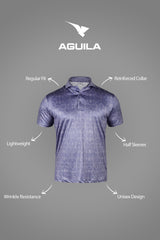 MARTIL GOLF POLO BLUE GREY